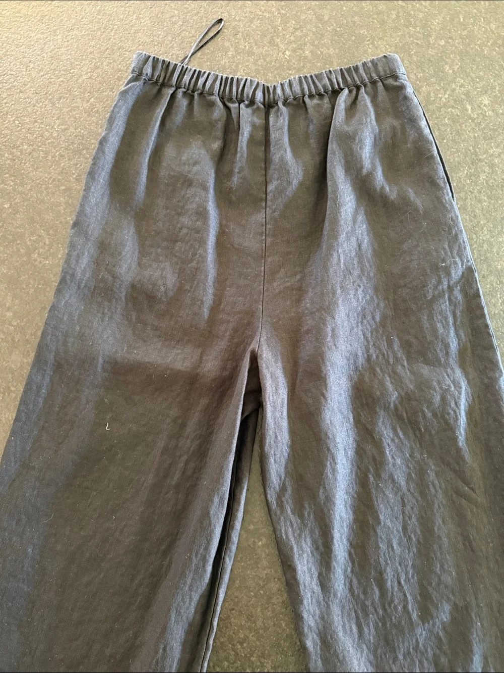 Reformation Violet Linen Two Piece